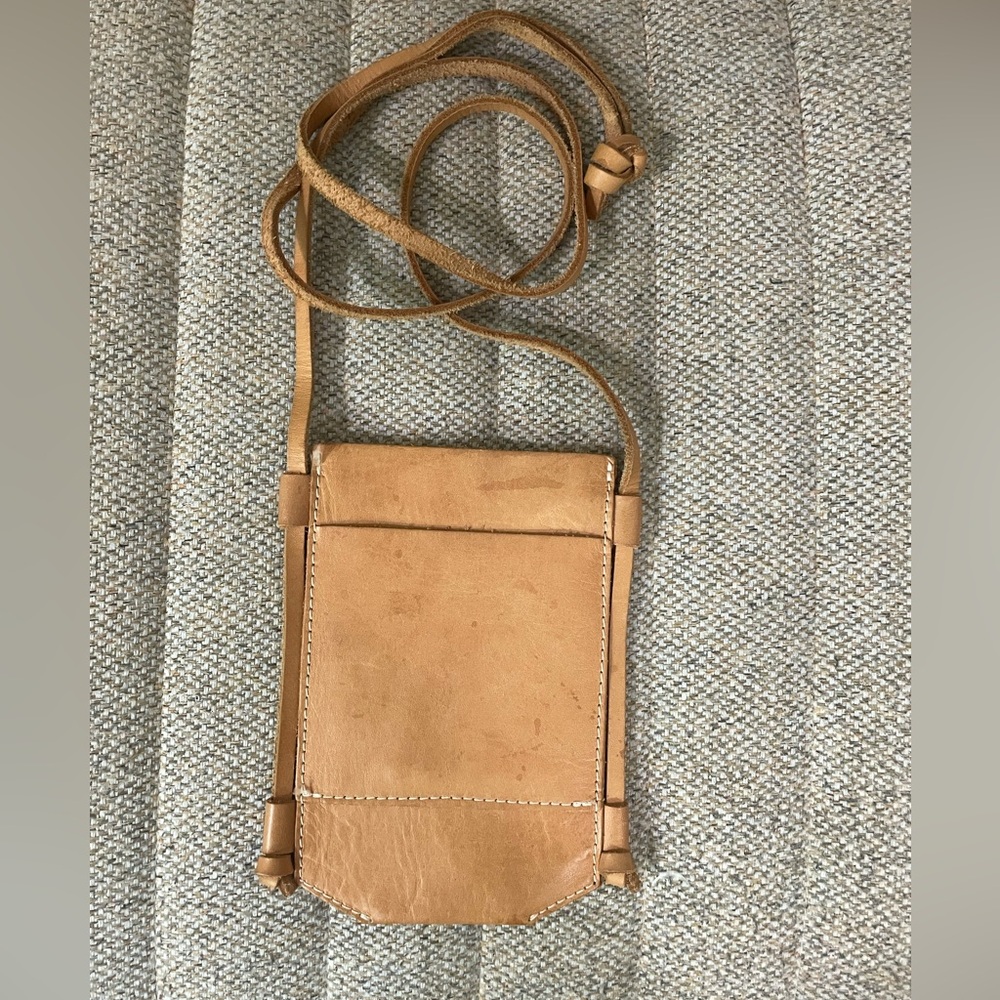 AMERICAN APPAREL vintage leather  Crossbody Bag